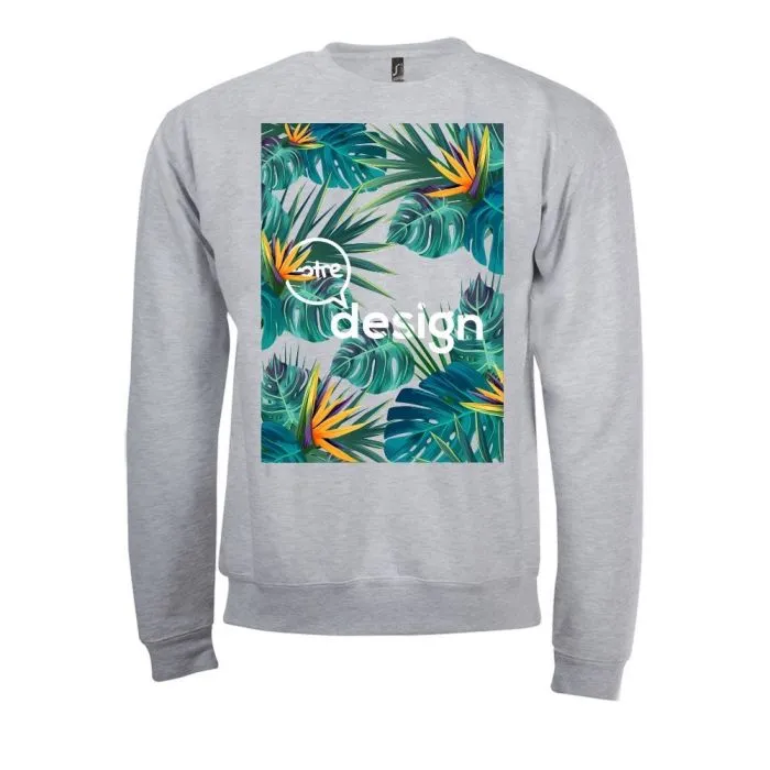 Sweat-shirt unisexe col rond personnalisé Spide