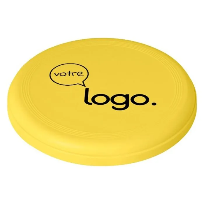 Frisbee recyclé publicitaire Crest