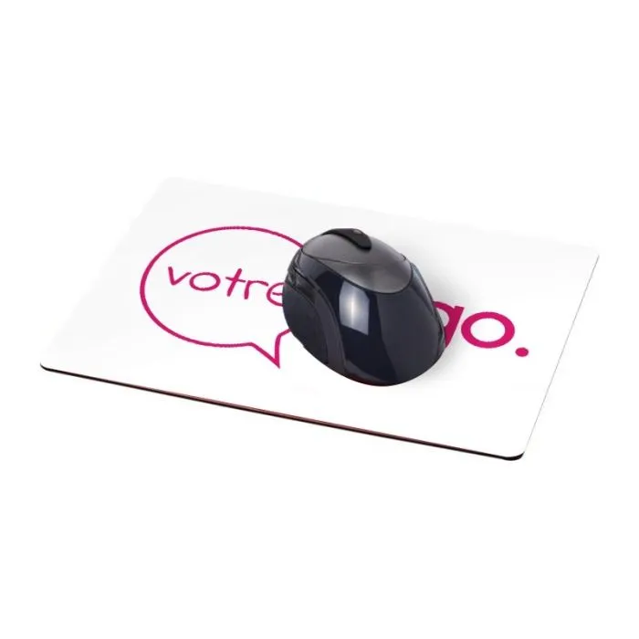 Tapis de souris publicitaire Brite-Mat® avec matériau pneu