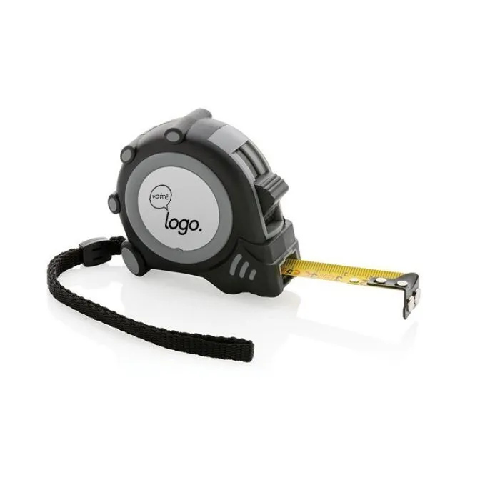 Mètre ruban Grip 3M/16mm en plastique recyclé RCS personnalisé
