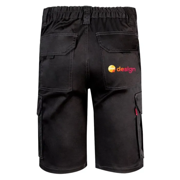 Bermuda personnalisé multipoches homme stretch coton