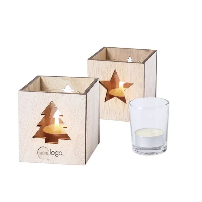 Bougie aromatique publicitaire Keylax