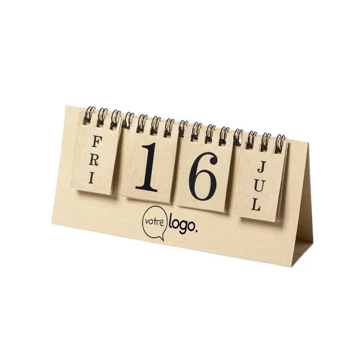 Calendrier perpétuel publicitaire Gadner