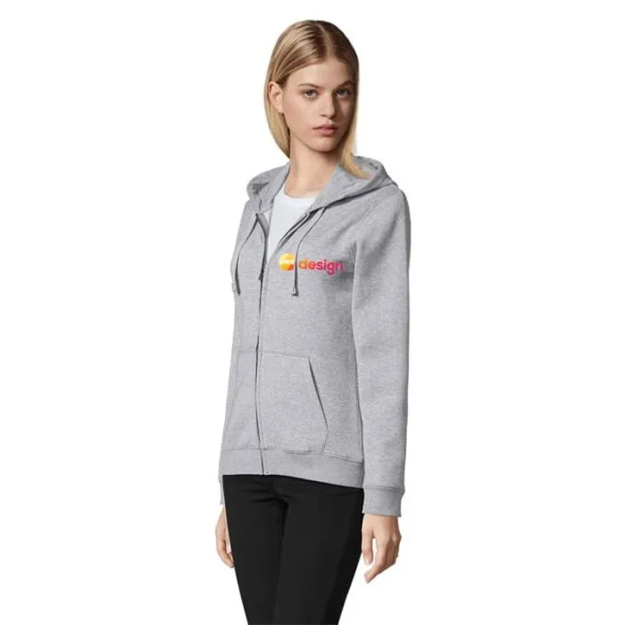 Veste zippée personnalisée femme SOL'S SPIKE en coton et polyester-SPIKE WOMEN