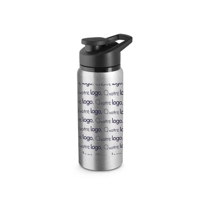Gourde de sport en aluminium publicitaire SHAWN.