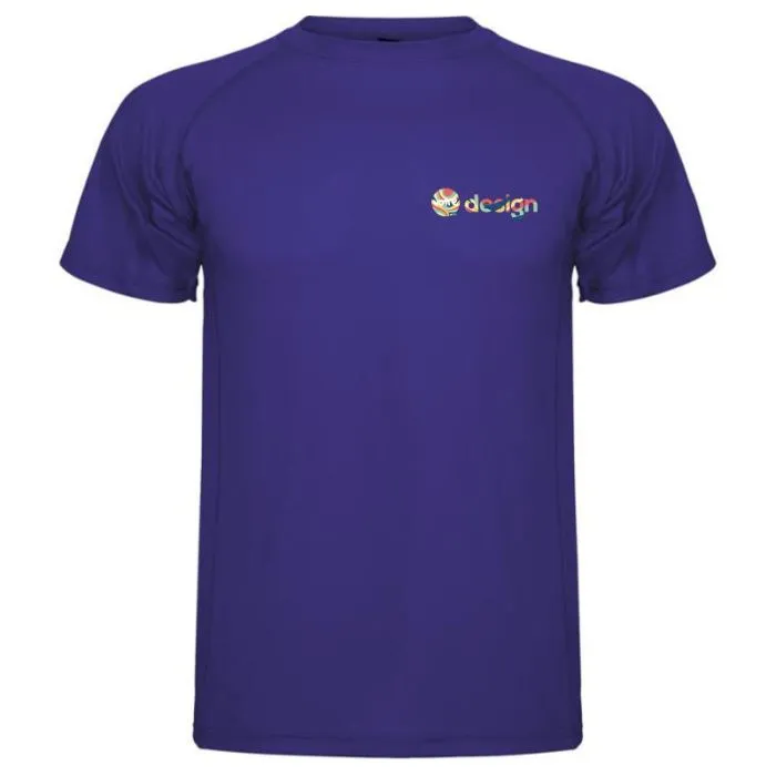 T-shirt sport publicitaire à manches courtes pour enfant - Montecarlo