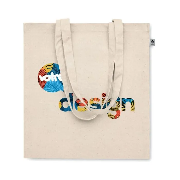 Sac shopping publicitaire en coton bio - BENTE