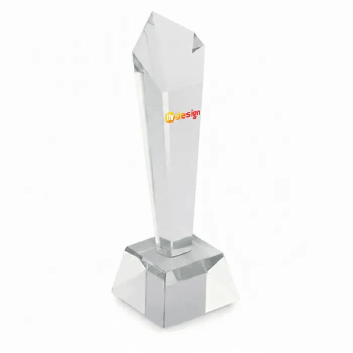 Prix en cristal publicitaire dans un coffret - DIAWARD