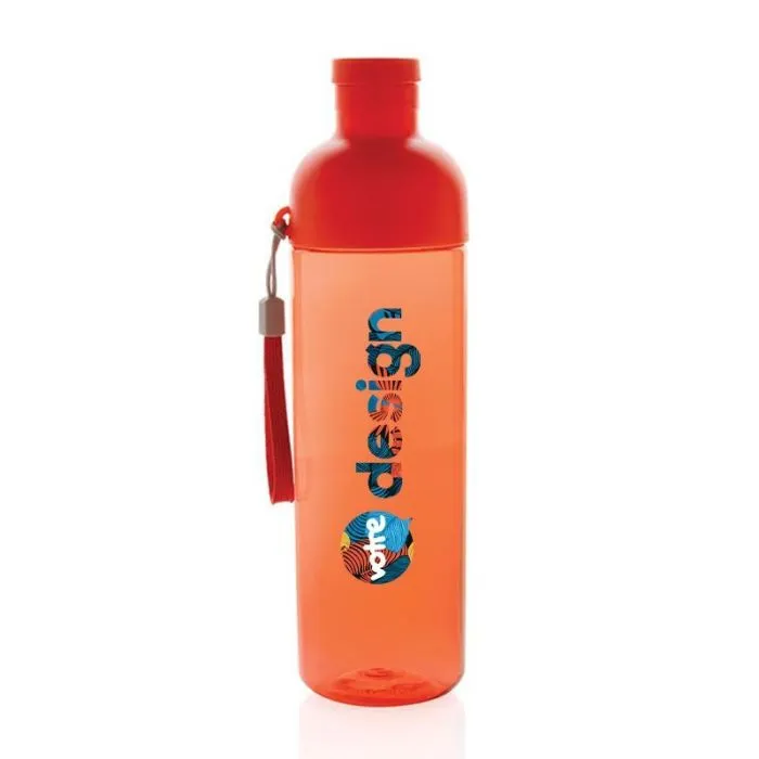 Gourde d'eau publicitaire étanche 600ml en rPET RCS - Impact