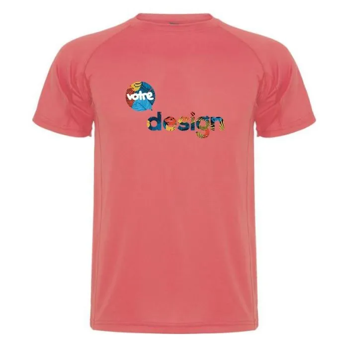 T-shirt de sport publicitaire à manches courtes pour homme - Montecarlo