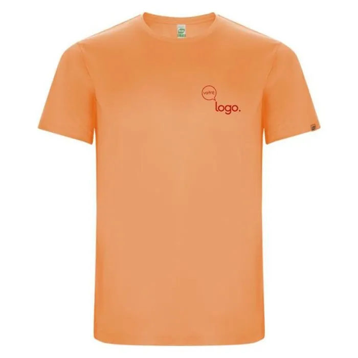 T-shirt publicitaire maille piquée à manches courtes pour homme - Imola