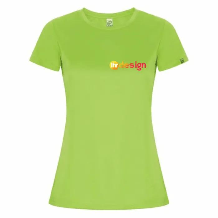 T-shirt sport personnalisé à manches courtes pour femme - Imola