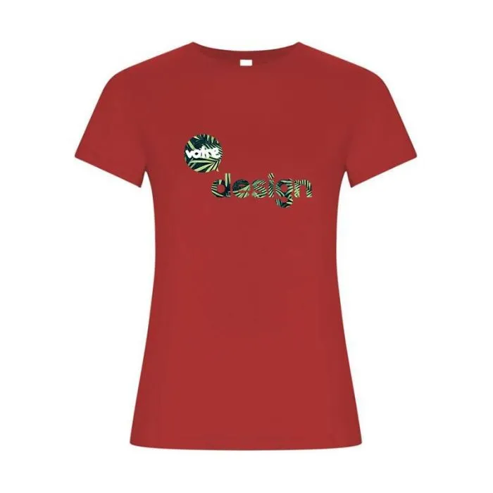 T-shirt personnalisé à manches courtes pour femme - Golden