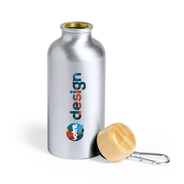 Gourde publicitaire 400ml en aluminium - Yorix