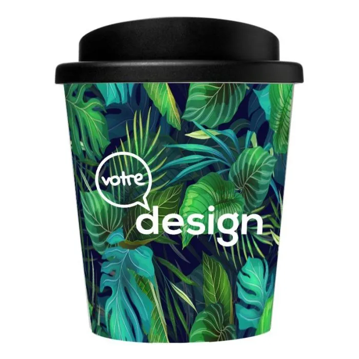 Gobelet avec isolation Brite-Americano® Espresso Recycled de 250 ml personnalisé
