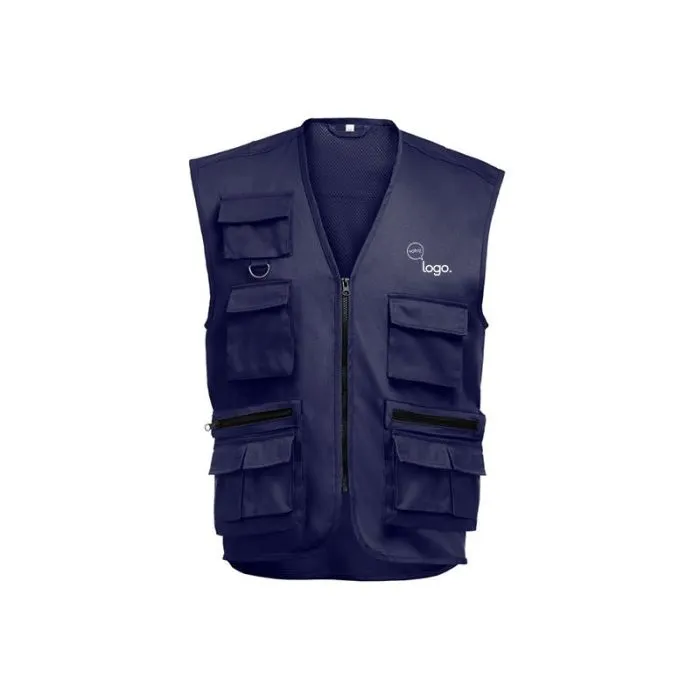 Gilet avec plusieurs poches publicitaire - THC PIXEL 3XL.