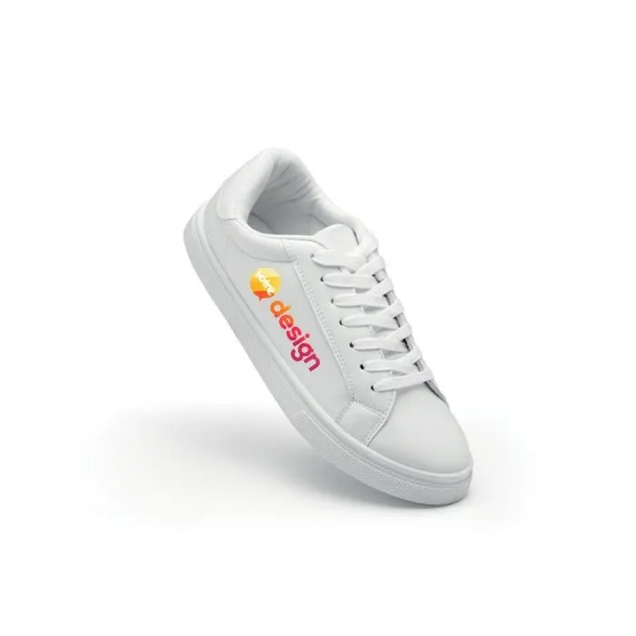 Baskets en PU Taille 39 publicitaire BLANCOS
