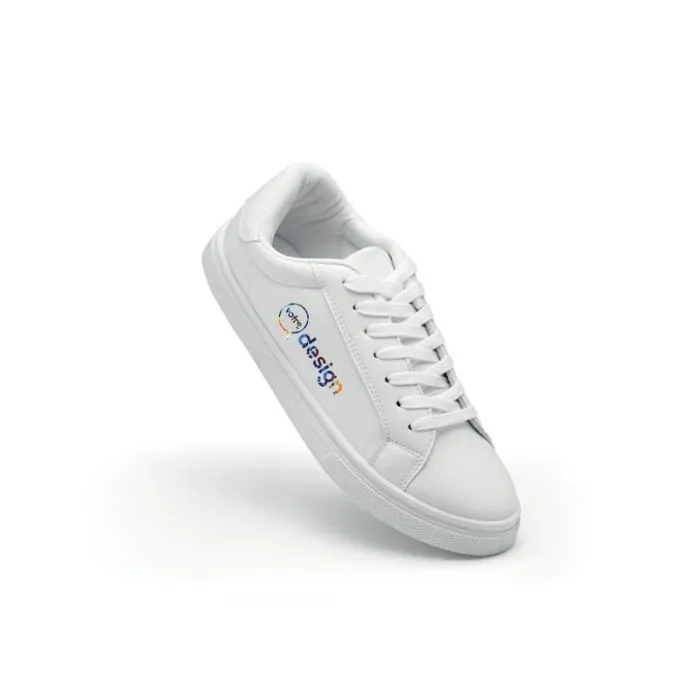 Baskets en PU Taille 45 publicitaire BLANCOS