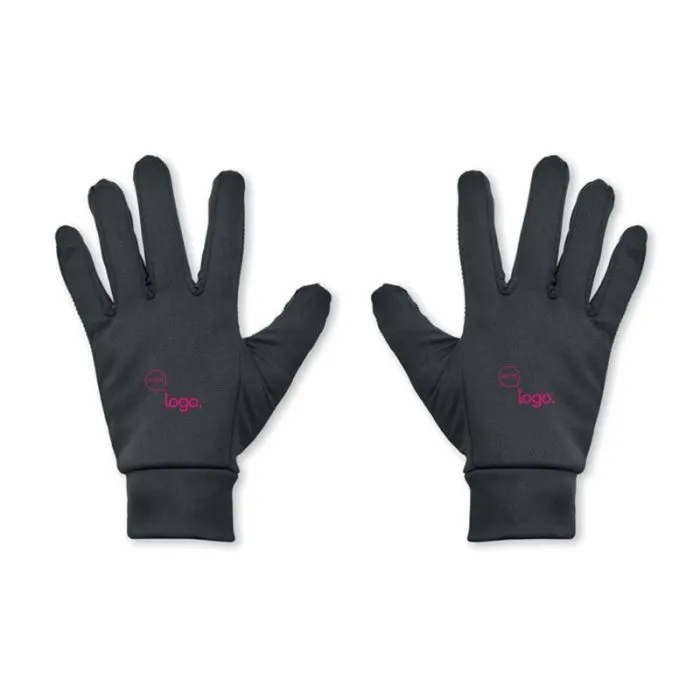 Gants de sport tactiles publicitaire LESPORT