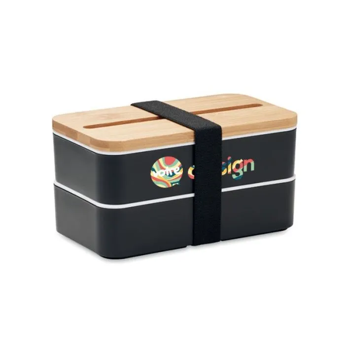 Lunchbox en PP recyclé WINT personnalisé