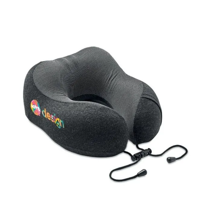 Oreiller de voyage en RPET BANTAL publicitaire