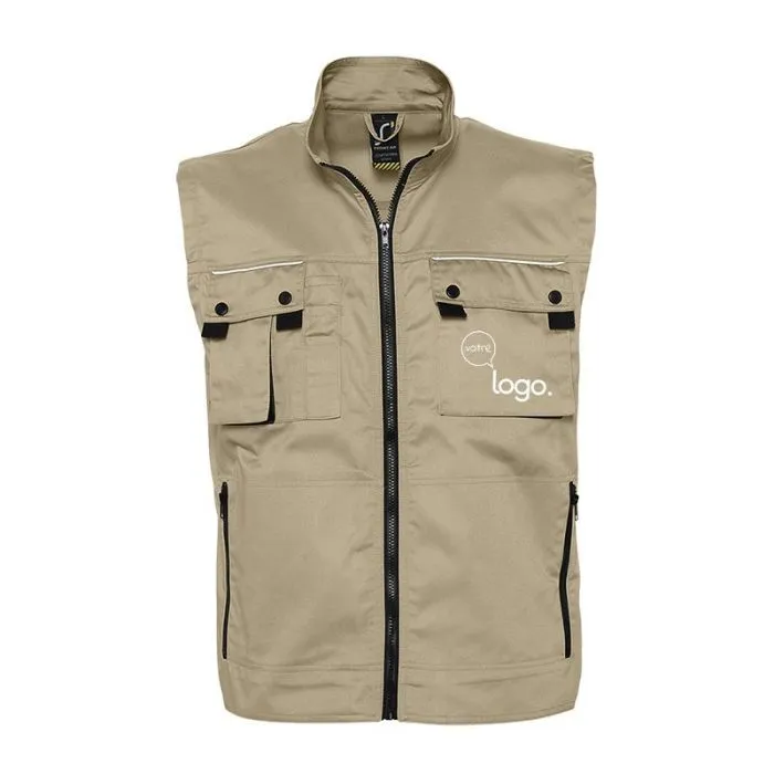 Bodywarmer workwear homme publicitaire ZENITH PRO